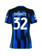 Inter Milan Federico Dimarco #32 Domácí Dres pro Dámské 2023-24 Krátký Rukáv